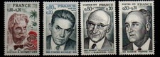 série de 1974 : personnages célèbres n°1824-1827 neuf**