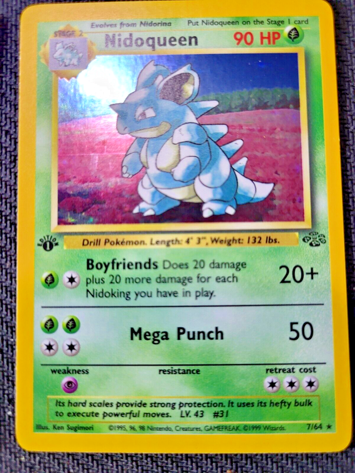 1999 Pokemon Jungle Set Cards - NM Commons & Uncommons, Pick Your Cards From Classic Set