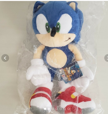 Rare 2001 Sonic the Hedgehog Plush doll Toy Adventure SA2