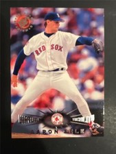 1995 Topps Stadium Club Virtual Reality Parallel #253 Aaron Sele Red Sox