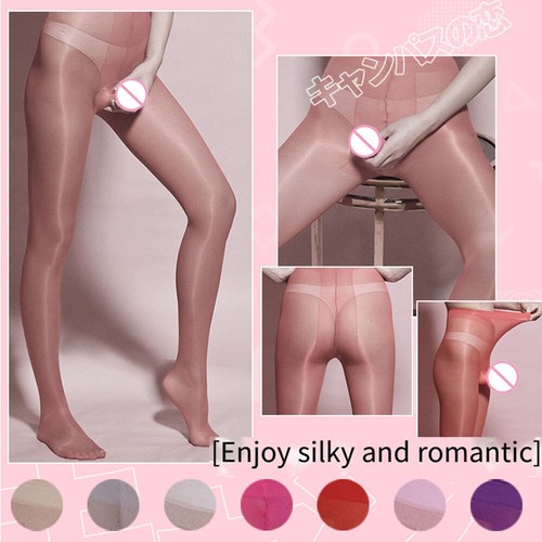 Sexy Stockings Men Penis Cover Pantyhose Thin Shiny High Density Stockings Socks - Picture 5 of 30