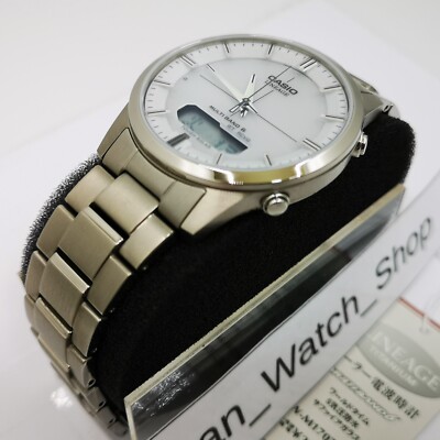 CASIO LINEAGE LCW-M170TD-7AJF White Solar Atomic Radio Men's