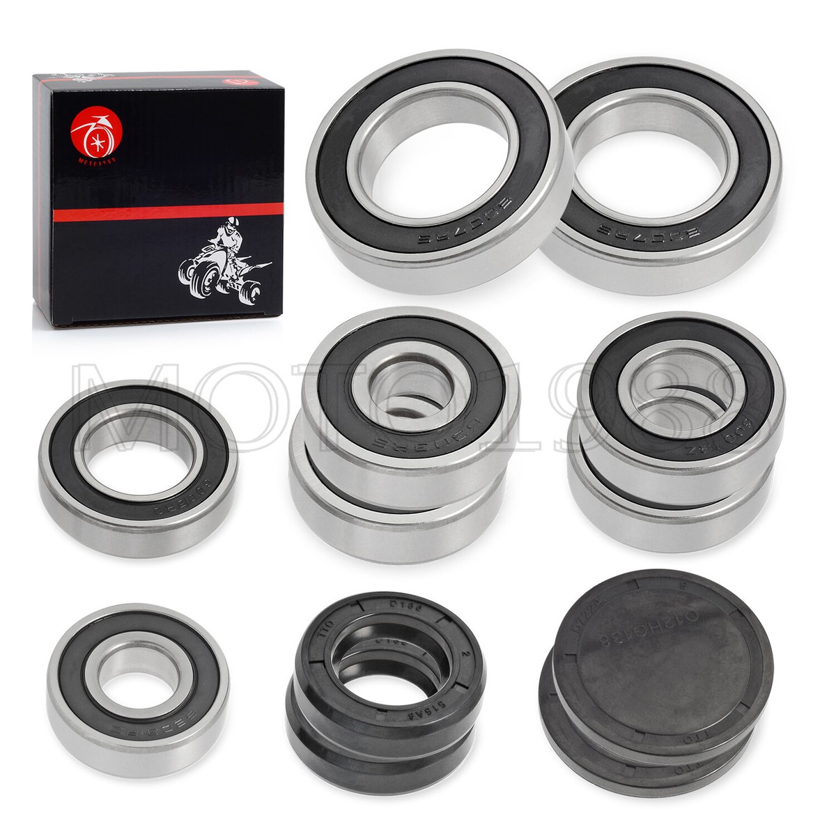 SANGO EF53 EF59 ベースキット Rear End Bearing Seals Axle Freeze Plugs Kit For EZGO Golf Cart
