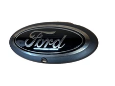 OEM FORD 21-23 F-150 FRONT GRILLE EMBLEM BLACK/CHARCOAL W/ CAMERA ML34-8B262-BC