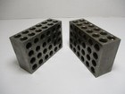 Set (2) 1" x 2" x 3" Parallel Blocks 1 2 3 Hardened Ground Block 1-2-3 Parallels