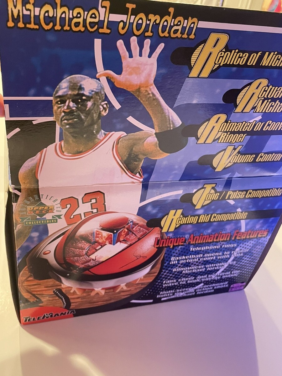 Michael Jordan Chicago Bulls Upper Deck Animated Basketball
