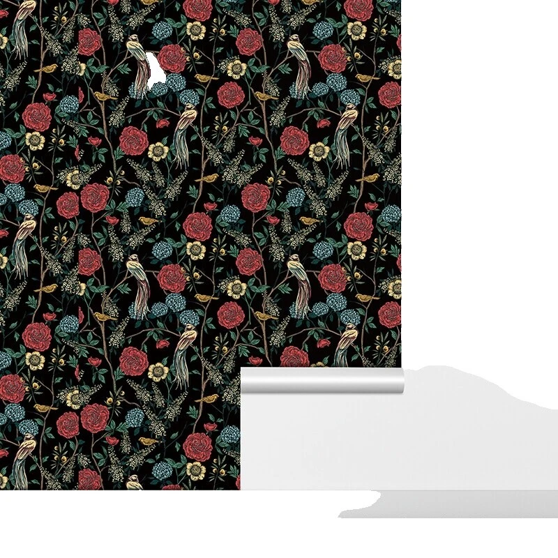 Floral PVC Wallpaper Rolls & Sheets