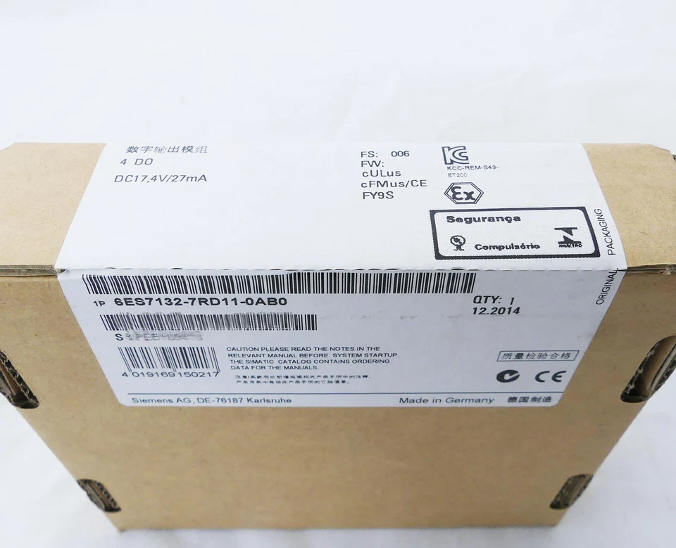 SIEMENS SIMATIC S7 6ES7132-7RD11-0AB0  6ES7 132-7RD11-0AB0 FS: 006 -sealed- - Bild 3 von 3