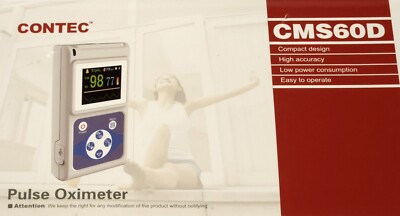 CONTEC CMS60D PULSE OXIMETER Hand Held USB PC Analysis