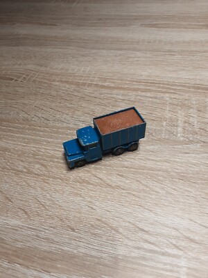 CORGI JUNIORS GUY WARRIOR SAND TRUCK BLUE METAL HUB
