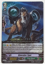 Bushiroad Cardfight Vanguard Binoculus Tiger G-RC01/028EN RR Great Nature