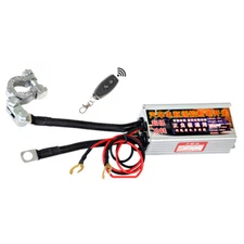 200A Car Battery Disconnect Switch System Remote Control Isolator Power Cut Off