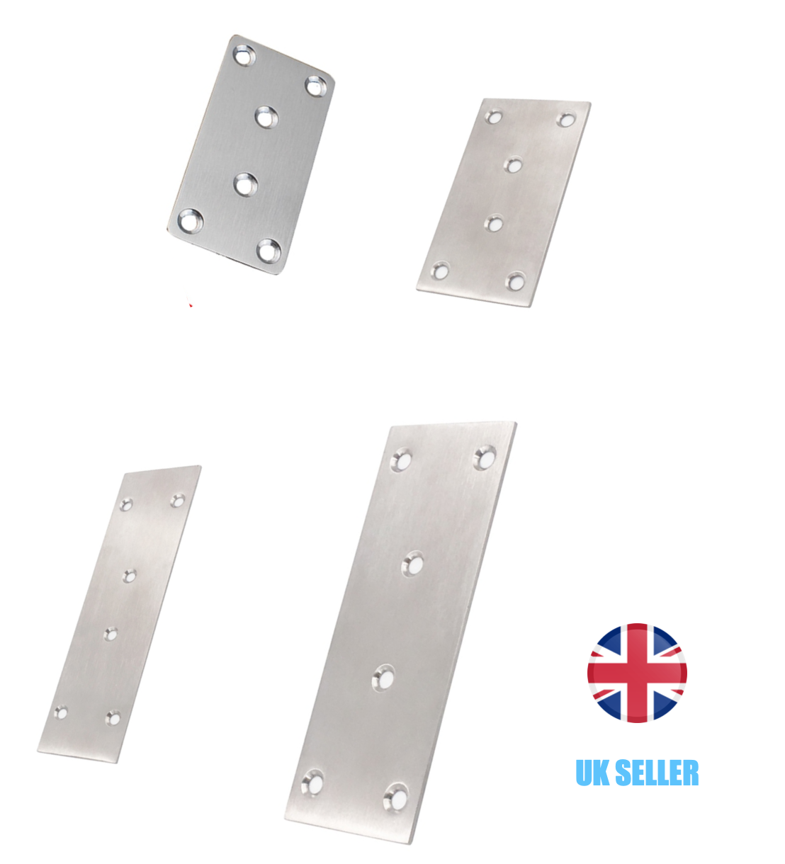 Jointing Mending Plates Stainless Steel 78x40mm, 90x48mm, 127x48mm