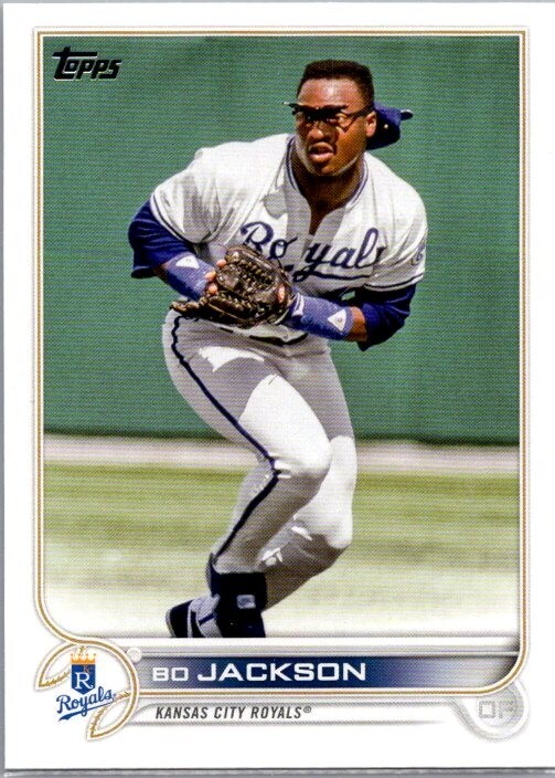 2022 Topps Update Bo Jackson SP Image Variation #US16 Royals
