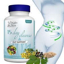 15 Day Cleanse - Colon Cleanse  Natural Detox, Weight Loss, Constipation Relief
