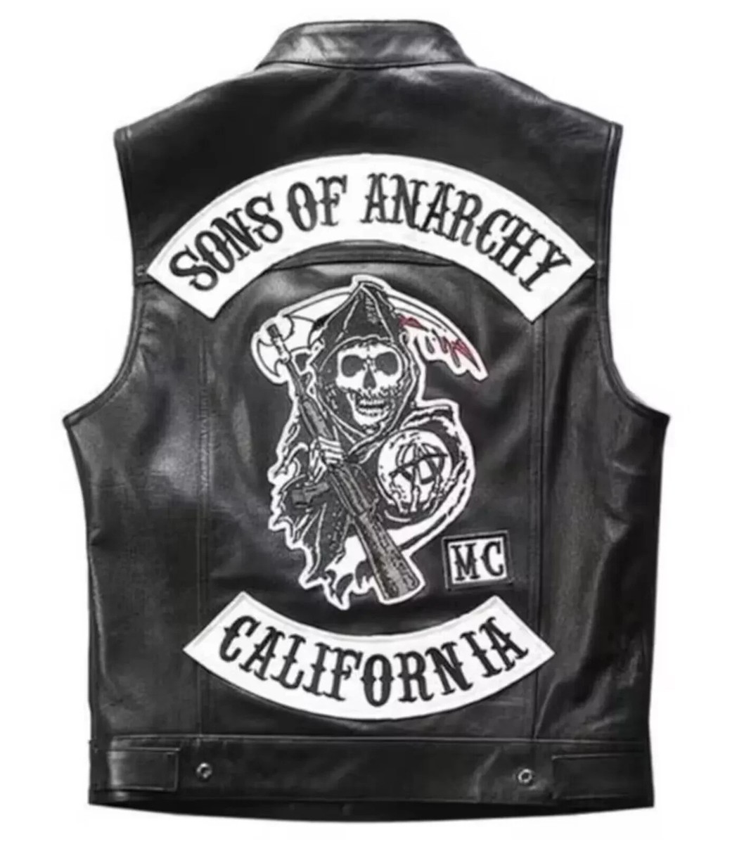 リルジョーレザー　サンズオブアナーキー　ベスト リルジョーレザー SOA VEST（クラブスタイルベスト）｜Lil Joes
