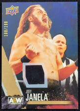 2021 UPPER DECK AEW JOEY JANELA GOLD RELIC #D 109/199