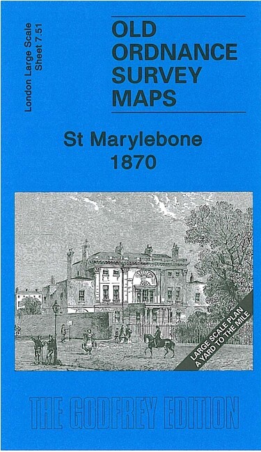 St Marylebone 1870  London Large Scale Sheet 7.51