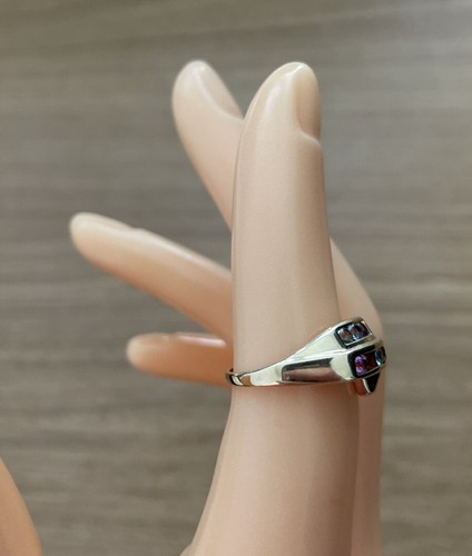 9ct Yellow Gold Multi-Gemstone Ring, UK Size L 1/2, EU Size 51 1/2 - Picture 4 of 7