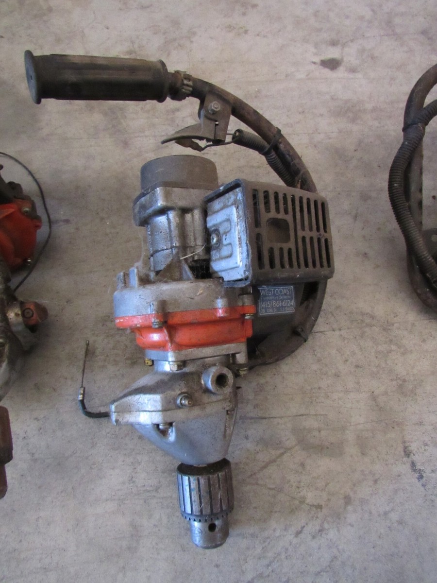 Vintage Tanaka TED 262R Pro Gas-Powered Drill | eBay