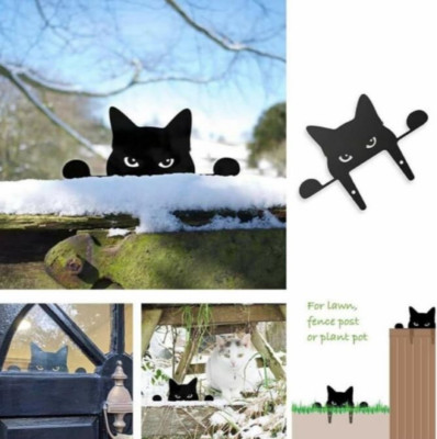 Peaking Desk Cat | Cute Funny gift for cat lovers