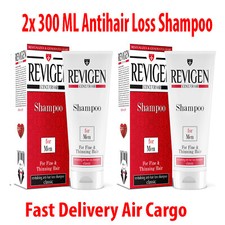 2x Revigen Anti Hair Loss Shampoo For Men hair booster Revitalising Thinning