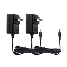 2 Packs Power Supply Adapter AC/DC 12V 2A for Security Camera CCTV DVR/NVR