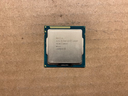 INTEL PENTIUM G2020T DUAL CORE 2.50GHZ 5.0GT/S 3MB L3 CACHE SOCKET SR10G W6-2(32
