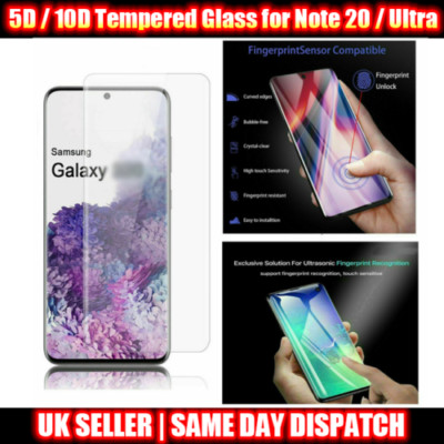 Für Samsung Galaxy Note20 / Ultra - 5D / 10D Full Curved Hartglas