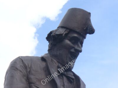 Photo 12x8 Just Like That! Caerphilly/Caerffil Statue of Tommy Cooper (19 c2011