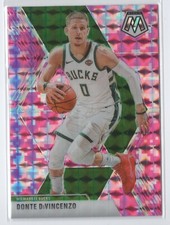 19-20 Mosaic Pink #135 Donte DiVincenzo Base Bucks