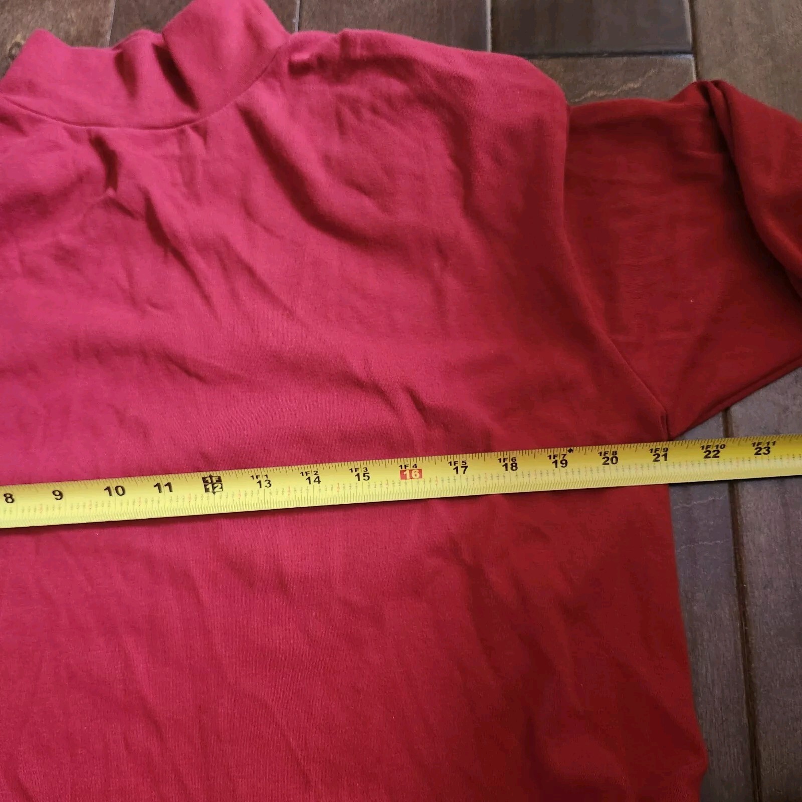 Preview Basic Women's JUNIOR High Neck Red Should… - image 12