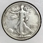 U.S. Walking Liberty Half XF Rim Dent 1927-S