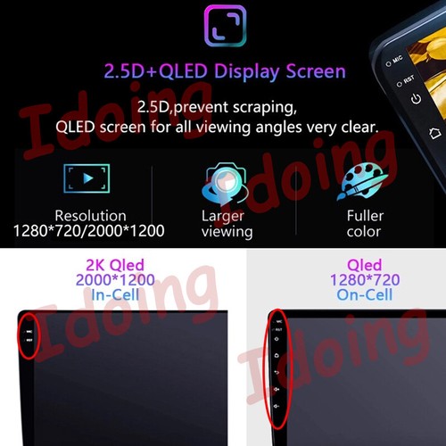 For Honda Accord 2008-2013 Android Auto Carplay Car Stereo Gps Navi Radio - Picture 15 of 18