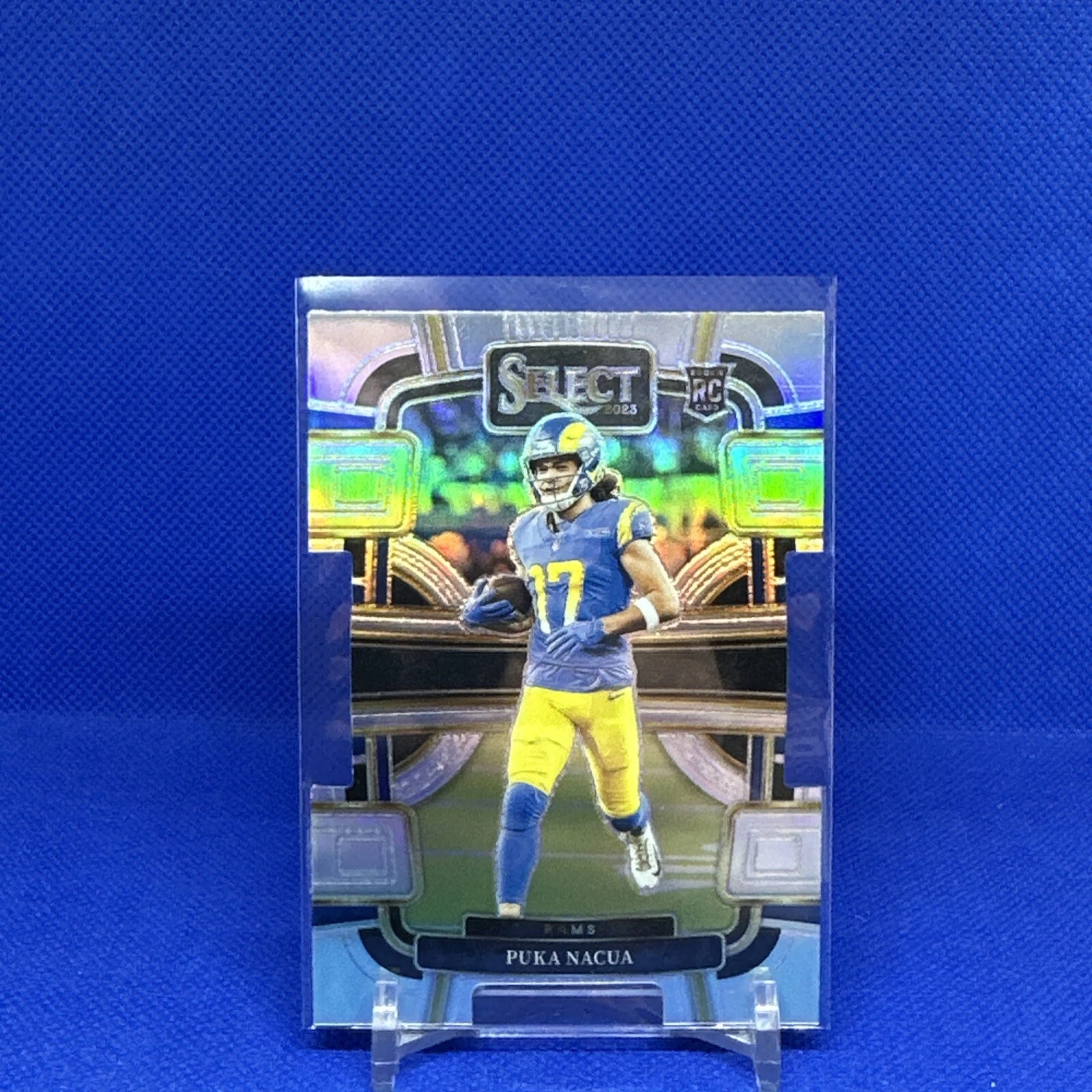 PUKA NACUA 2023 Panini Select Concourse Die-Cut Silver Prizm RC