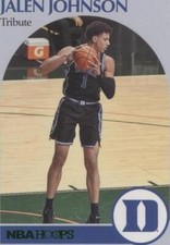 2021-22 Panini Chronicles Draft Picks - Hoops Retro Jalen Johnson #63 Green (RC)