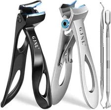 Toenail Clippers for Seniors for Thick Nails, 2025 Upgrade Slant Angled Head Lar