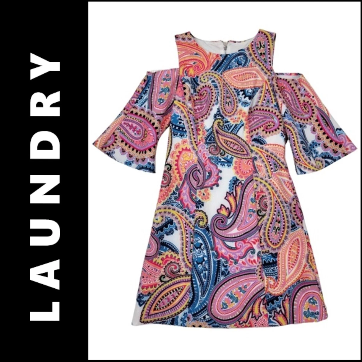 Laundry by shelli segal cold shoulder dress sale
