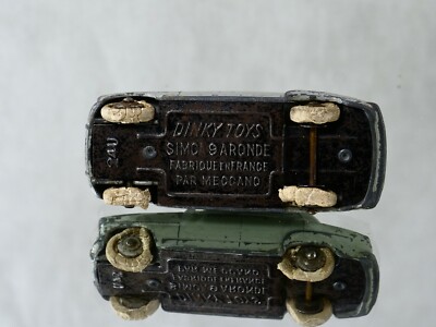 Modèle Réduit Dinky France Ancien - Simca 9 Aronde, Réf. 24U, Occasion
