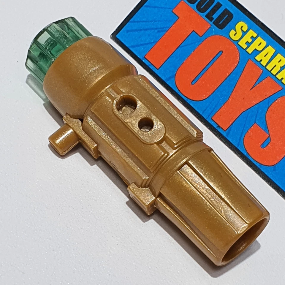 Transformer Machine Wars Sandstorm LEFT THRUSTER KB Toys Exclusive gold part - Image 3 of 4