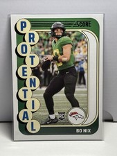 2024 Score #11 Bo Nix RC Rookie Protential Broncos