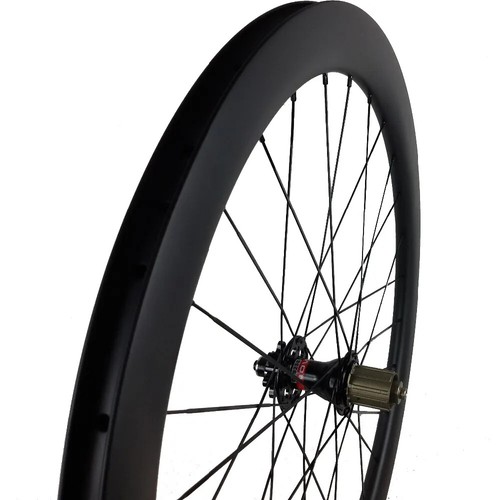 650C Carbon Road Bike Disc Brake Wheels 23*50mm Tubular/clincher Wheelset - Picture 16 of 17