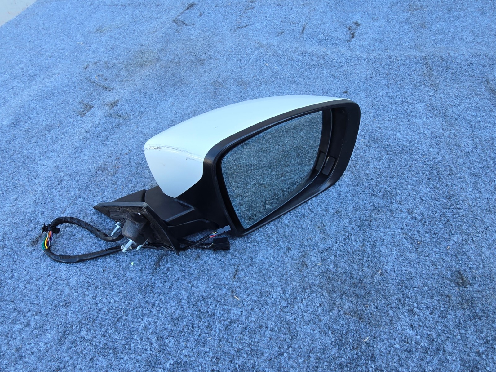 RIGHT SIDE DOOR MIRROR ASSEMBLY W/AUTO FOLD OEM 14-19 MASERATI GHIBLI S Q4