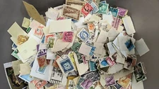 1 Pound Mixed Lot Of Worldwide Stamps Antique To Now On &Off Paper Posted & Not