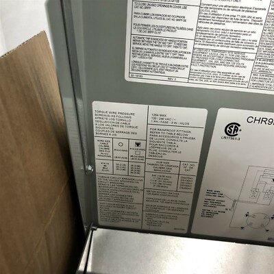 Eaton CHR1G9N9NS – Prise Piédestal 125A Pour Camping-car Ou Chantier (neuf)