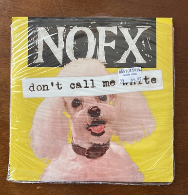 NOFX Don't Call Me White 7'' Vinyl Record Punk htf oop seven in Fat Wreck Chords