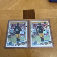 2023 Panini Donruss Optic - Rated Rookie Darnell Washington #286 Holo Prizm  