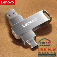 Lenovo 512GB USB 3.2 Type-C OTG Flash Drive High Speed Metal USB Memory Stick