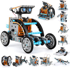 Solar Power Kits Toys for Boys Ages 8-13, STEM Robot Kit Toys Gifts for Kids 8 9