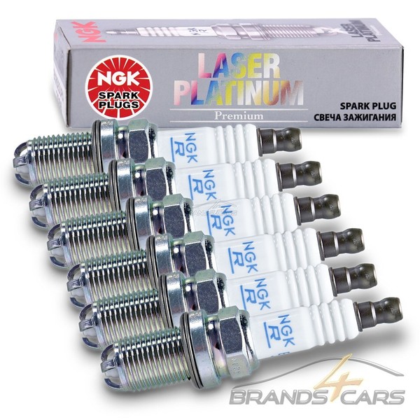 6X NGK ZÜNdkerze FÜR Bmw 3-ER E46 5-ER E39 E60 7-ER E38 E65 X3 X5 Z3 Z4 M52 M54-image